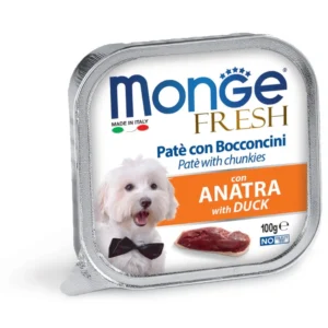 MONGE FRESH Dog kachna 100g/32ks