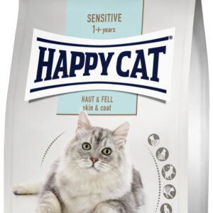 Happy cat  Sensitive Haut & Fell / Kůže & srst 1,3 kg