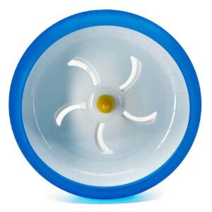 Vsepropejska Ozzy plastový kolotoč pro hlodavce 17,5 cm Barva: Modrá