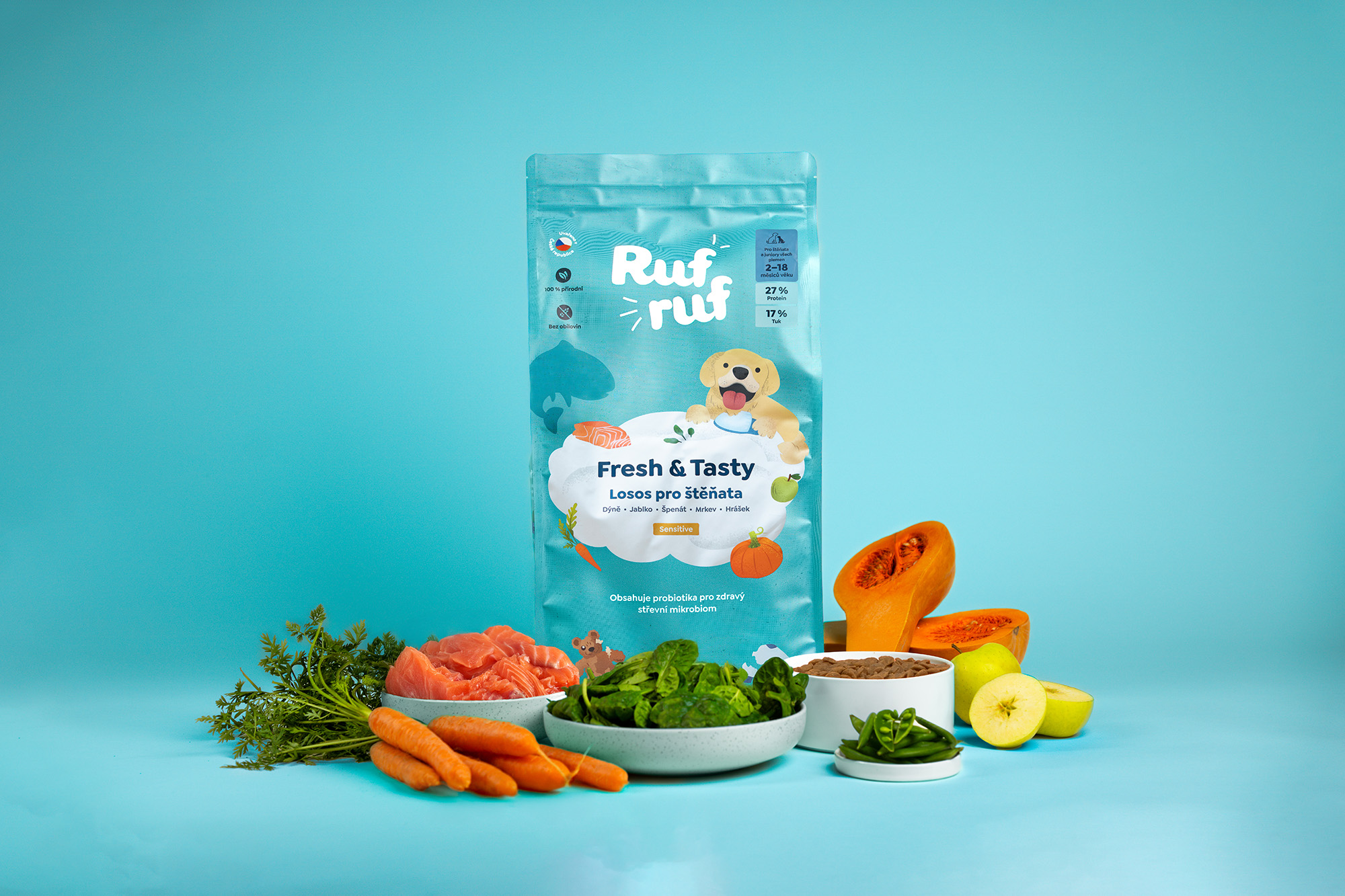 Rufruf Losos pro štěňata 12 kg Rufruf Losos pro štěňata 12 kg