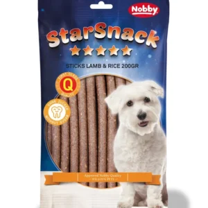 Nobby StarSnack Sticks pamlsky jehněčí 20ks / 200g