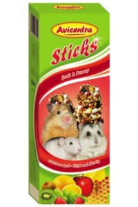 Avicentra tyčinky malý hlodavec ovocná 2ks