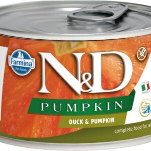 N&D PUMPKIN Dog konz. Duck & Pumpkin Mini 140 g