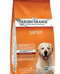 Arden Grange Dog Senior with fresh Chicken&Rice 12kg