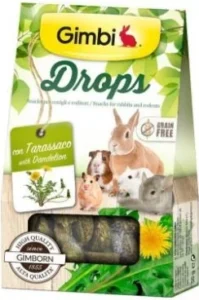 GIMBORN IT Gimbi DROPS pro hlodavce s pampeliškou 50g