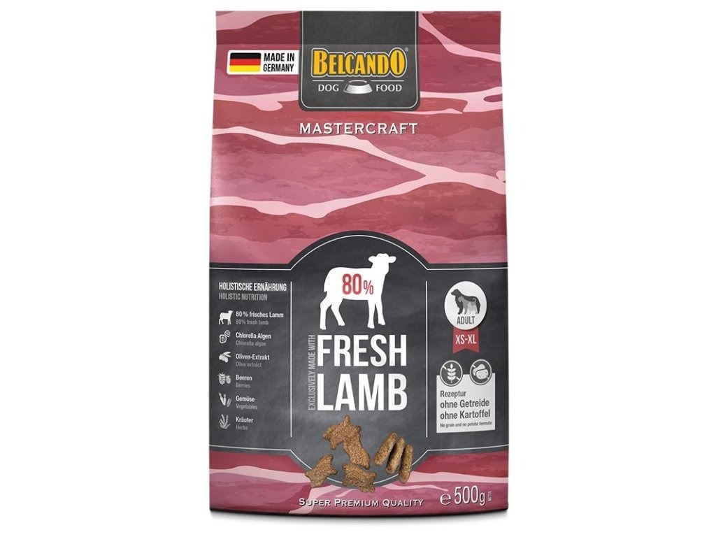 Belcando MasterCraft Fresh Lamb s jehněčím masem 500 g Belcando MasterCraft Fresh Lamb s jehněčím masem 500 g