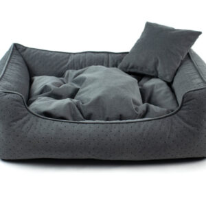 Vsepropejska Snug elegantní pelech pro psa Barva: Tmavě-šedá, Rozměr (cm): 70 x 55