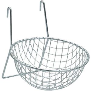 Hnízdo kanár kovové, průměr 10,5cm - chovatelské potřeby pro exotické ptactvo