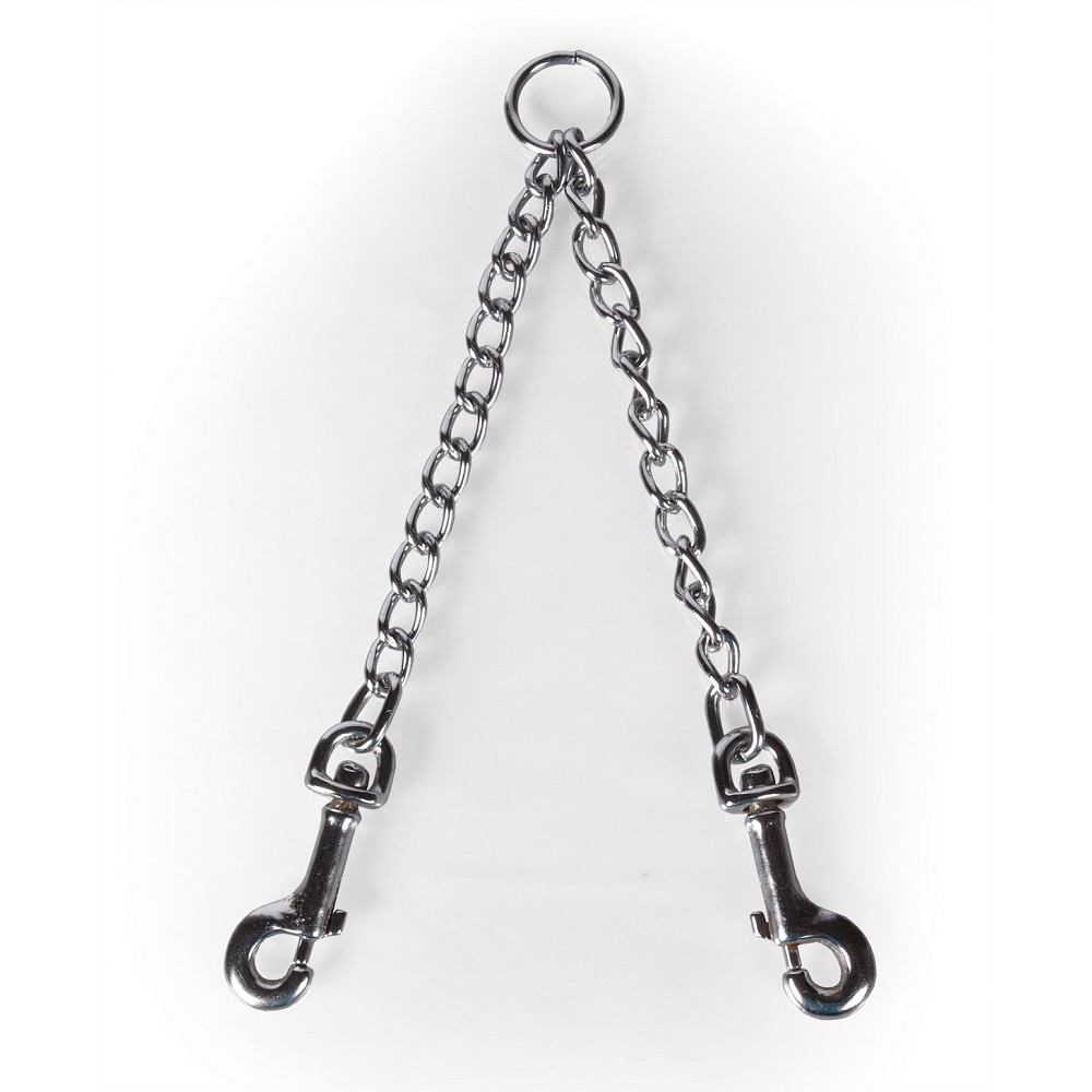 Obojky pro psy - řetízková rozdvojka, 2x19cm Obojky pro psy - řetízková rozdvojka, 2x19cm