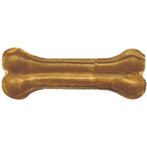 Kost z bůvolí kůže, krmivo pro psy, délka 15cm, balení 20ks