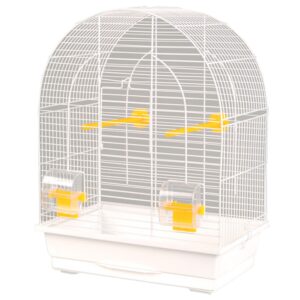 Klec pro malé papoušky, andulky, kanáry LUSI I, různé barvy dna