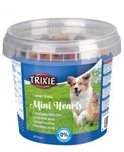 Trixie Trainer snack Mini Hearts kuře/jeh/losos 200g