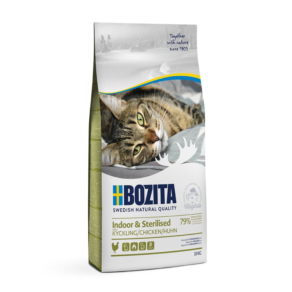 Bozita Cat Indoor & Sterilised Chicken 10 kg Bozita Cat Indoor & Sterilised Chicken 10 kg