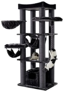 Nobby Škrabadlo Rubi tmavě šedá  197 cm