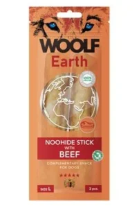 Woolf pochoutka Earth NOOHIDE L Sticks with Beef 85g