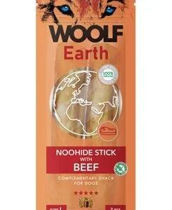 Woolf pochoutka Earth NOOHIDE L Sticks with Beef 85g