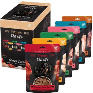 Fitmin For Life Mrazem sušené pamlsky multipack 6x30g