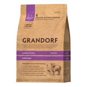 Grandorf granule pro psy Adult Maxi - Jehně a krocan 10kg