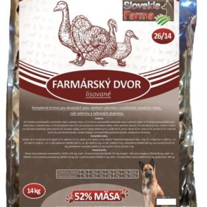Lisované hypoalergenní Granule Slovakia Farma – Farmárský dvor 26/14 – 14 kg