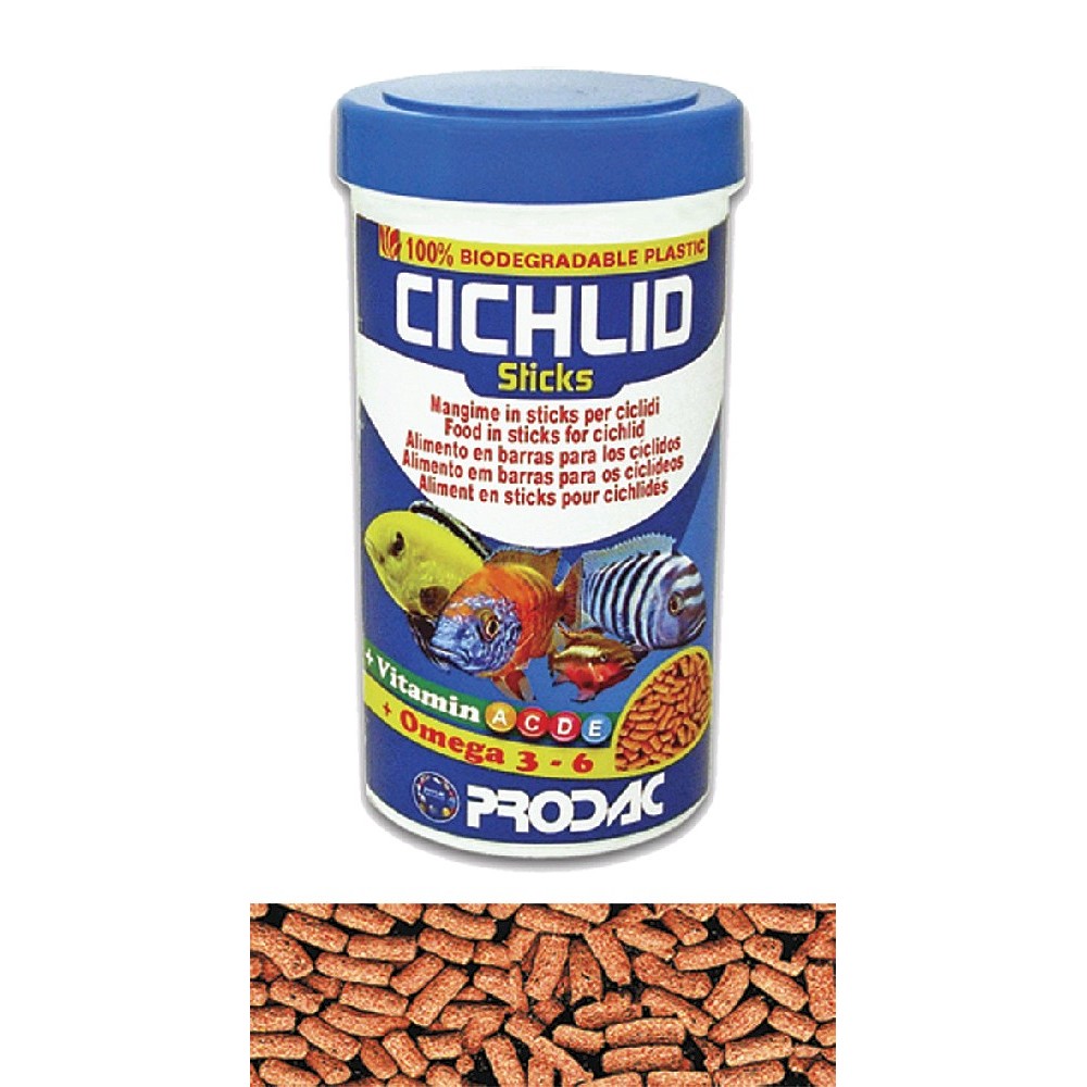 Prodac Cichlid Sticks, 90 g Prodac Cichlid Sticks, 90 g