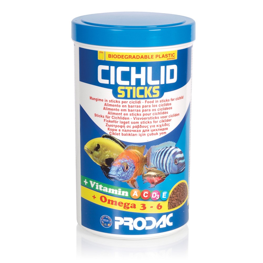 Prodac Cichlid Sticks, 450 g Prodac Cichlid Sticks, 450 g