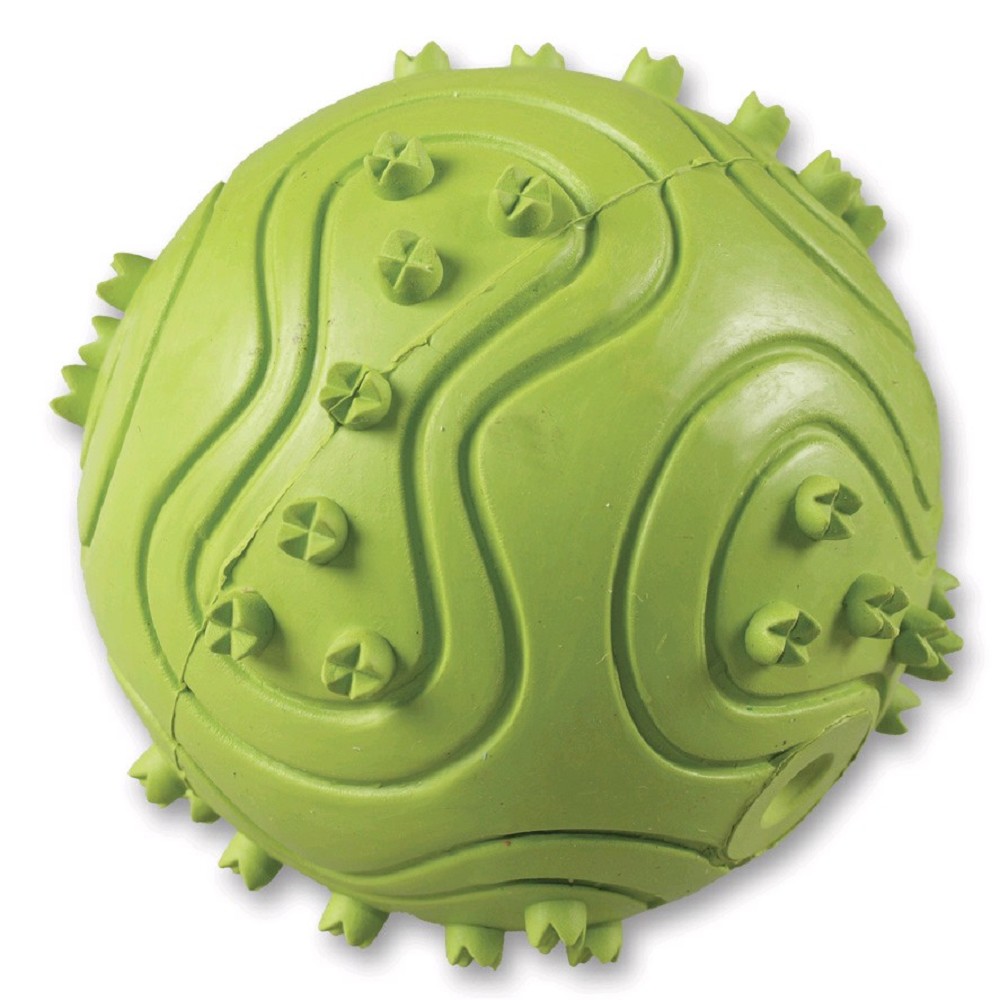 Hračky pro psy - zelený míček TG dutý, pískací, průměr 6cm Hračky pro psy - zelený míček TG dutý, pískací, průměr 6cm