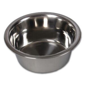 Misky pro psy - nerezová miska pro psy standart, 0,75l, průměr 16,3 cm