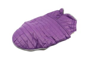 Vsepropejska Sonda oboustranný obleček pro psa Barva: Fialovo-zelená, Délka zad (cm): 35, Obvod hrudníku: 42 - 60 cm