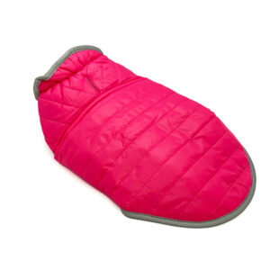 Vsepropejska Sonda oboustranný obleček pro psa Barva: Růžovo-šedá, Délka zad (cm): 25, Obvod hrudníku: 32 – 44 cm