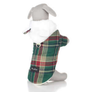 Vsepropejska Sirio zimní kabátek pro psa Barva: Zelená, Délka zad (cm): 36, Obvod hrudníku: 46 – 50 cm