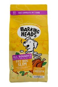 Pet Food (UK) Ltd BARKING HEADS All Hounder Fat Dog Slim Chick 12kg