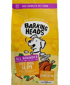 Pet Food (UK) Ltd BARKING HEADS All Hounder Fat Dog Slim Chick 12kg