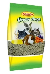 Avicentra Kroužky s vojtěškou pro hlodavce 250g