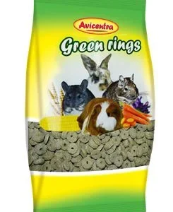 Avicentra Kroužky s vojtěškou pro hlodavce 250g