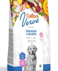 Calibra Dog Verve GF Senior M&L Chicken&Duck 2kg