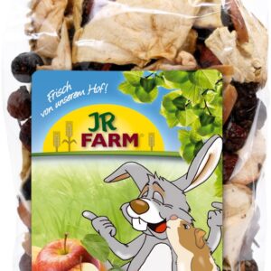 JR Farm Šípky a plátky jablek 125 g