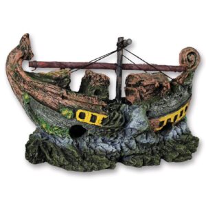 Akvaristika - vrak Resun PO-058, dekorace do akvária