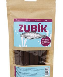 JOPOPET Pochoutka Rybí plátky se slávkou zelenoústou ZUBÍK200g