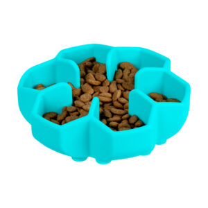 WAUDOG miska silikonová zpomalovací 750ml tyrkysová