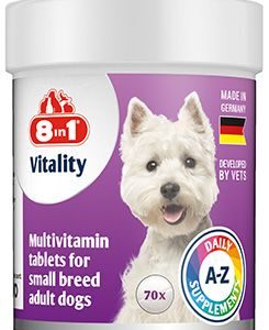 Vitality Multivitamin 8in1 for Small Breeds 70tbl