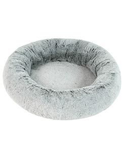 KING STYLE Pelech kulatý ROYAL 40cm šedá