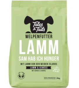 Tales and Tails Tales Tails měkké granule pro štěňata jehněcí 4kg
