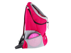 Vsepropejska Trend batoh pro psa | do 10 Kg Barva: Růžová, Dle váhy psa: 6 - 10 kg