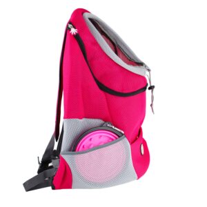 Vsepropejska Trend batoh pro psa | do 10 Kg Barva: Růžová, Dle váhy psa: do 3 kg