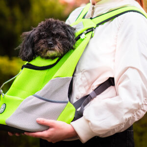 Vsepropejska Trend batoh pro psa | do 10 Kg Barva: Zelená, Dle váhy psa: do 3 kg