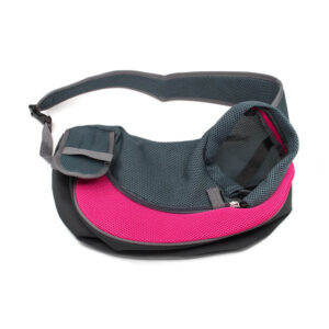 Vsepropejska Travel 2 taška pro psa přes rameno Barva: Růžová, Dle váhy psa: do 3 kg