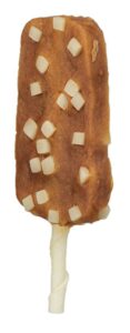 Trixie Denta Fun Ice Pop, žvýkací nanuk s kuřecím a sýrem, 12 cm/ 45g
