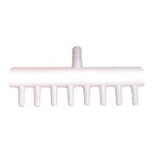 Akvaristika - Rozvodka vzduchu - plastový hřeben, 8 vývodů