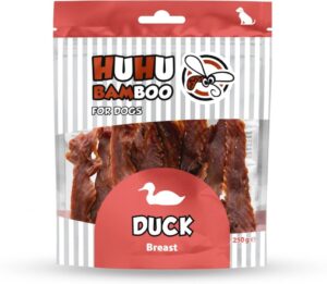 Huhubamboo - Sušená kachní prsa 250 g