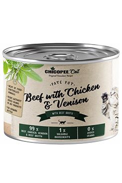 Harrison Pet Product Chicopee Cat konz. Gourmet Pot Poultry&Venison 195g Harrison Pet Product Chicopee Cat konz. Gourmet Pot Poultry&Venison 195g